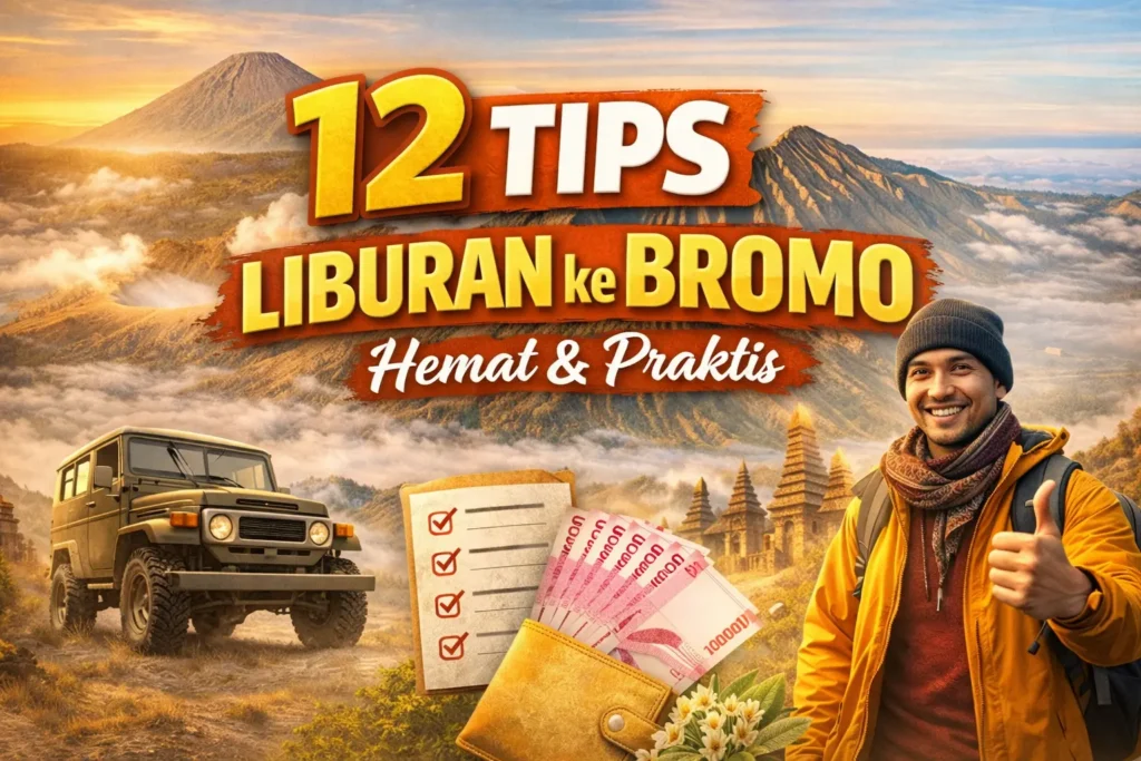 12 tips liburan ke bromo hemat & praktis