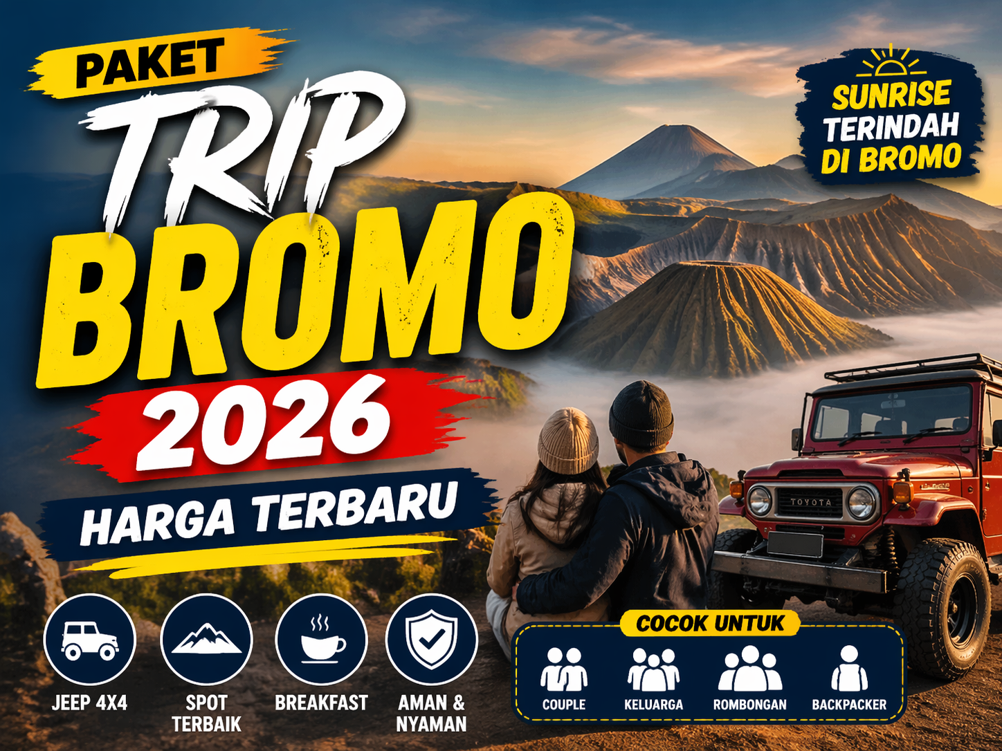 Paket Trip Bromo 2026 Harga Terbaru