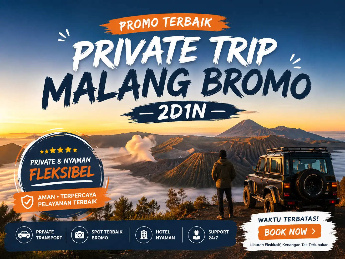 Private Trip Malang Bromo 2D1N