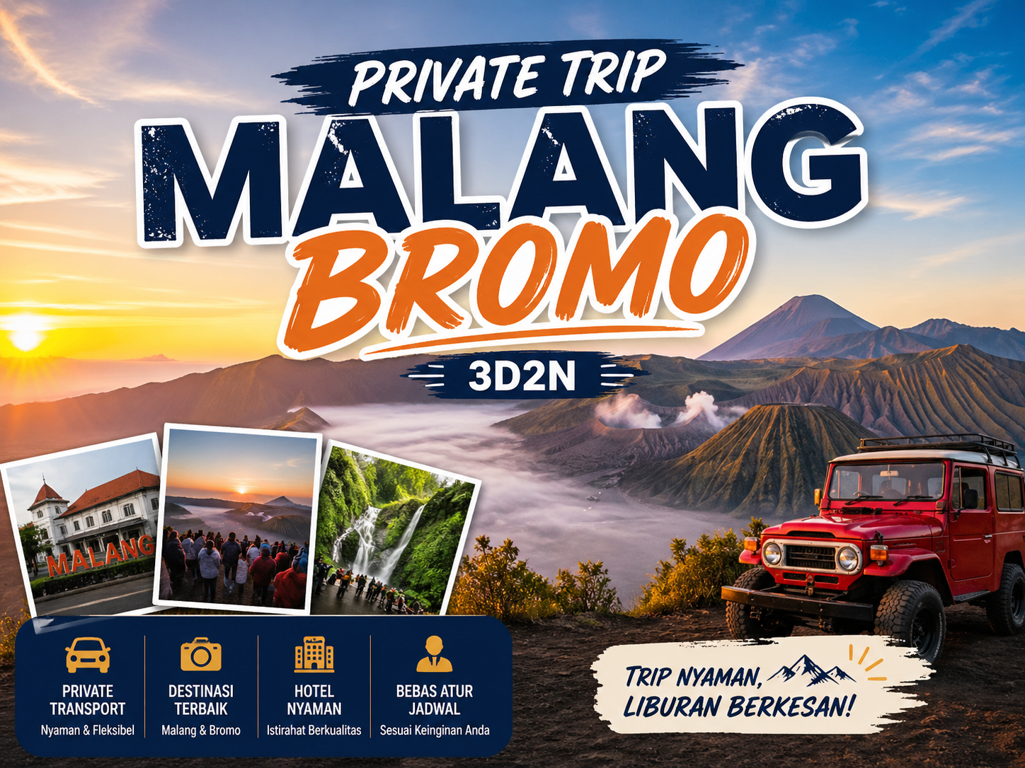 Private Trip Malang Bromo 3D2N