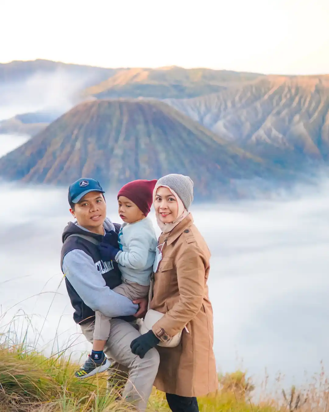 Tim dan Peserta TripKeBromo di Bromo